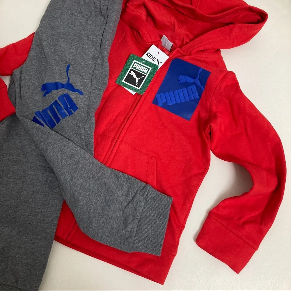 Puma warm hoodie pants set 2200 - Picture 3 of 5